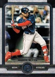 2019 Topps Museum Collection Base Set Mookie Betts #11 card