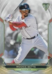 2019 Topps Triple Threads Base Set Mookie Betts #86 card