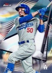 2020 Finest Base Set Mookie Betts #84 card