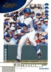 2020 Panini Absolute Base Set Mookie Betts #28 card