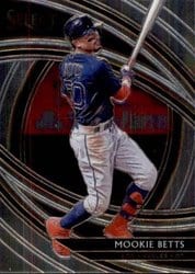 2020 Panini Select Base Set Mookie Betts #118 card