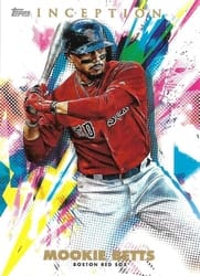 2020 Topps Inception Base Set Mookie Betts #97 card