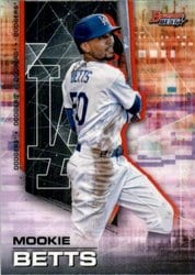 2021 Bowman's Best Base Set Mookie Betts #59 card