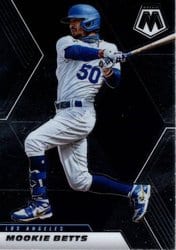 2021 Panini Mosaic Base Set Mookie Betts #144 card