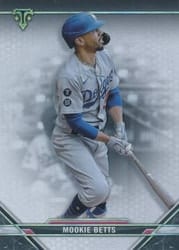 2021 Topps Triple Threads Base Set Mookie Betts #23 card