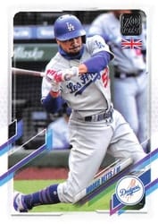 2021 Topps UK Edition Base Set Mookie Betts #220 card