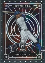 2022 Donruss Optic Mythical Mookie Betts #MTH-7 card
