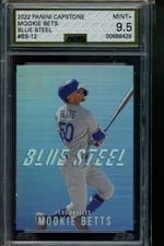 2022 Panini Capstone Blue Steel Mookie Betts #BS-12 card