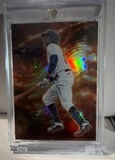 2022 Panini Prizm Lava Flow Mookie Betts #LF-3 card