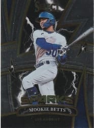 2022 Panini Select Sparks Mookie Betts #SP2 card