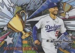 2022 Stadium Club Chrome Trophy Hunters Mookie Betts #RL-16 card