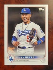 2022 Topps Mookie Betts SSP Variation #50 card
