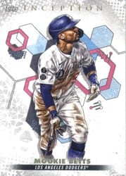 2022 Topps Inception Base Set Mookie Betts #77 card