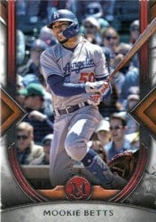 2022 Topps Museum Collection Base Set Mookie Betts #5 card
