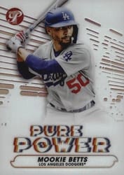 2022 Topps Pristine Pure Power Mookie Betts #PP-8 card