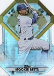 2022 Topps Update Diamond Greats Die-Cuts Mookie Betts #DGDC-74 card