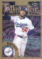 2023 Finest Flashbacks Base Set Mookie Betts #7 card