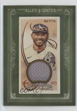 2023 Topps Allen & Ginter Framed Mini Relics Mookie Betts #MFR-MB card