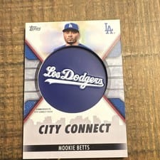 2023 Topps City Connect Patch Mookie Betts #CC-MB card