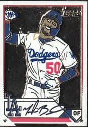 2023 Topps Enamel Pin Mookie Betts #3 card
