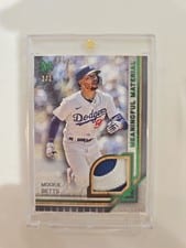 2023 Topps Museum Collection Meaningful Material Relics Mookie Betts #MMR-MB card