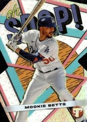 2023 Topps Pristine Oh, Snap! Mookie Betts #OS-10 card
