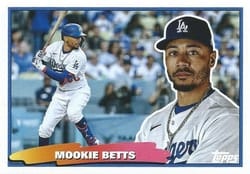 2023 Topps Update Oversized Topps Big Baseball Mookie Betts #BIG-11 card