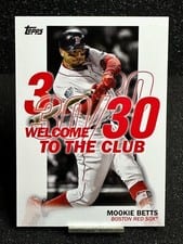 2023 Topps Welcome to the Club Mookie Betts #WC-16 card