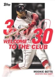 2023 Topps Welcome to the Club Mookie Betts #WC-16 card