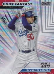 2024 Stadium Club Chief Fantasy Professionals Mookie Betts #CFPRO-16 card