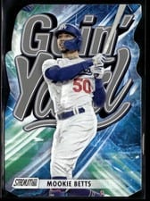 2024 Stadium Club Goin' Yard Mookie Betts #GY-24 card