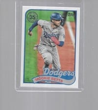 2024 Topps 1989 Topps Baseball 35th Anniversary (Series 1) Mookie Betts #89B-34 card