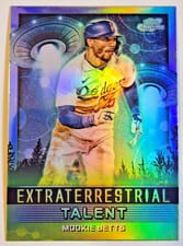 2024 Topps Cosmic Chrome Extraterrestrial Talent Mookie Betts #ET-12 card
