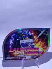 2024 Topps Cosmic Chrome Launched Into Orbit Mookie Betts #LIO-21 card