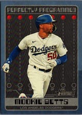 2024 Topps Heritage Perfectly Programmed Mookie Betts #PP-8 card