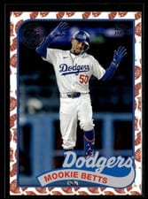 2024 Topps Japan Edition 1989 Topps Japan Koi/Goldfish Mookie Betts #89J-16 card