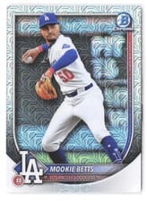 2025 Bowman Chrome Mookie Betts #26 card