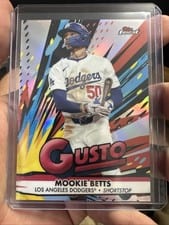 2025 Finest Gusto Mookie Betts #G-18 card