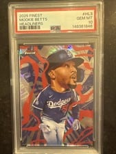 2025 Finest Headliners Mookie Betts #HL-3 card
