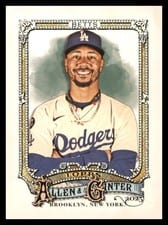 2025 Topps Allen and Ginter Mookie Betts Chrome Variation #80 card