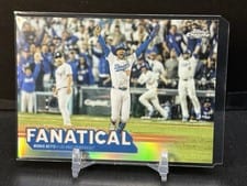 2025 Topps Chrome Fanatical Mookie Betts #FAN-17 card