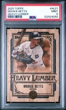 2025 Topps Heavy Lumber Mookie Betts #HL-21 card