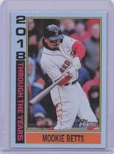 2025 Topps Heritage Through the Years Mookie Betts #TTY-22 card
