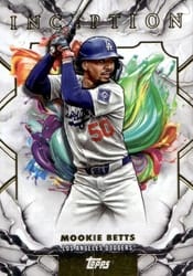 2025 Topps Inception Base Set Mookie Betts #37 card