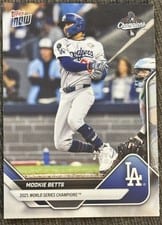 2025 Topps Now World Series Mookie Betts #WS-2SP card