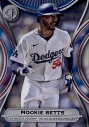 2025 Topps Tribute Base Set Mookie Betts #80 card