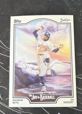2025 Topps X Bob Ross: The Joy of Baseball Base Set Mookie Betts #10 card