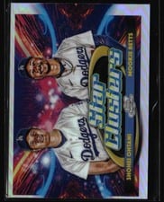 2025 Topps Cosmic Chrome Star Clusters Mookie Betts/Shohei Ohtani #DSC-4 card