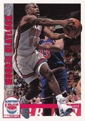 1992-93 Hoops Base Set Mookie Blaylock #145 card