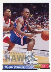 1992-93 Upper Deck Base Set Mookie Blaylock #151 card